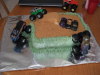 Monster Truck Birthday Cake